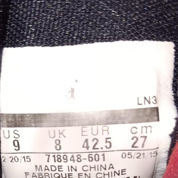 Air Jordan Future Low 2015 Bred 'Gym Red White' 10½Wo. (9M) - Picture 7 of 10